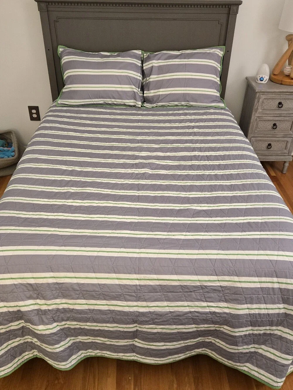 Reversable Dinosaur Quilt Comforter Set, Size Full